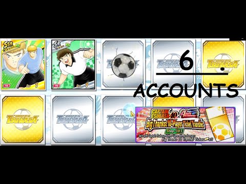 CAPTAIN TSUBASA DREAM TEAM | 4th ANNIVERSARY STEP-UP TRANSFER TICKETS