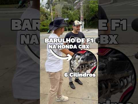 Honda CBX - ESCAPE DE FÓRMULA 1 #carros #ocaradochapeu #automobile  #honda #hondacbx