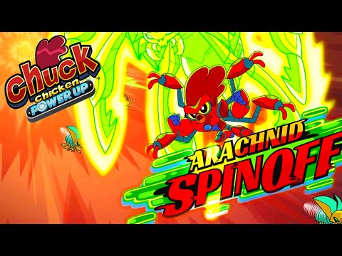 Chuck Chicken Power Up Special Edition ✨ Arachnid Spinoff Collection 🔥 Superhero Collection