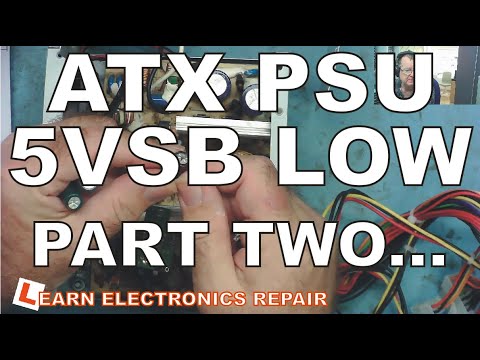 LER 047 ATX 600W PSU Repair Tutorial How does the power supply circuit work How to repair ATX