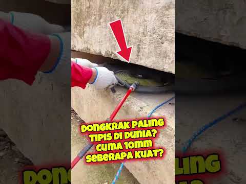 beginilah bentuk dongkrak paling tipis di dunia