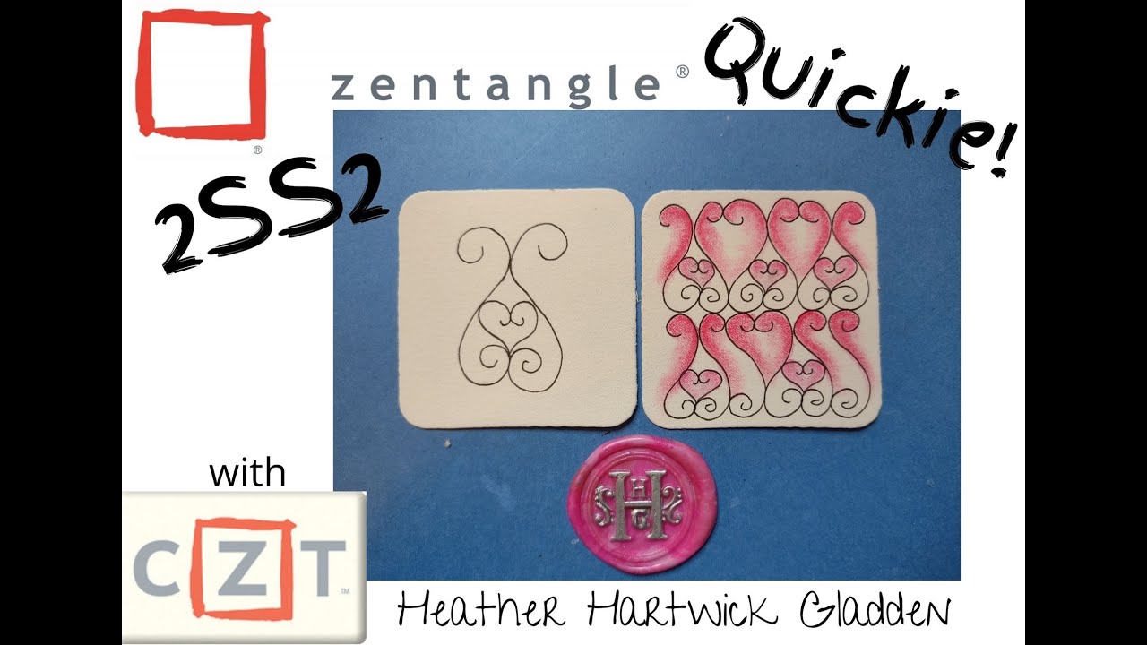 Zentangle® Quickie: 2SS2