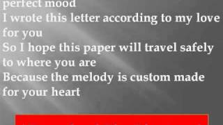 R. Kelly - Love Letter Lyrics