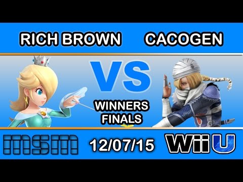 MSM 27 – Rich Brown (Rosalina & Luma) Vs. Cacogen (Sheik) Winners Finals - Smash Wii U