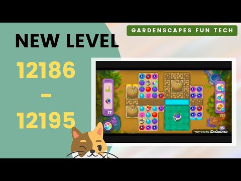 NEW LEVEL THIS WEEK  #12186 ~ #12195‼️ GARDENSCAPES (FEB 16, 2023)