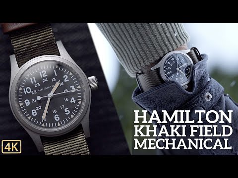 the HAMILTON Khaki Field Mechanical is a serious field watch!