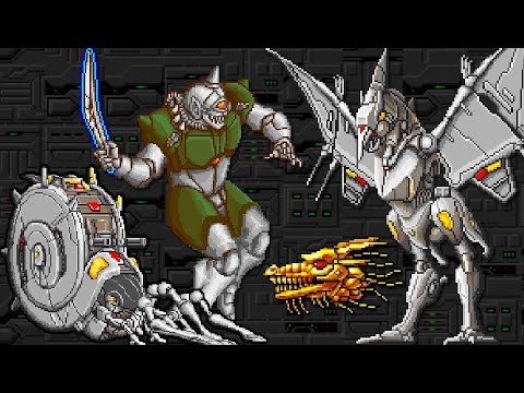 Syvalion (Arcade) All Bosses (No Damage)