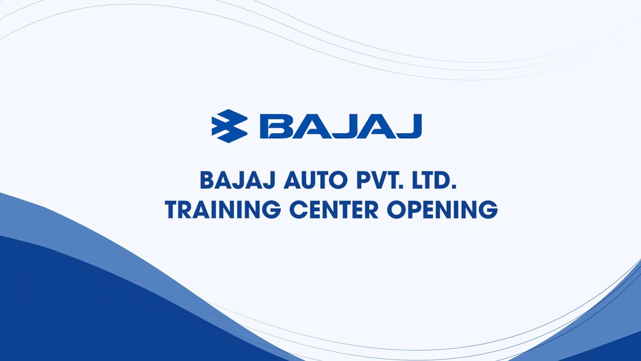 || Bajaj Auto Pvt. Ltd. Training Center Opening ||