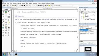 Basic ADD, EDIT, UPDATE, DELETE, SEARCH in VB6 Part 6