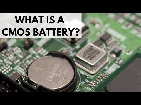 What is a CMOS battery?