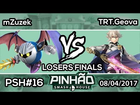 [PSH #16] mZuzek (Meta Knight) vs TRT.Geova (Corrin) - Losers Semis