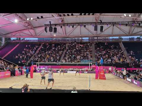 Sweden Destroying Germany! Ahman/Hellvig vs Wickler/Ehlers LIVE COURT Adelaide World Champs 2025