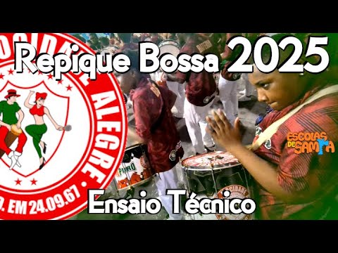 Mocidade Alegre 2025 - DESENHO DOS REPIQUE BOSSA - Bateria BRP #BotaOFone #PioneiroNoVídeoDosBreques