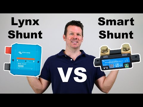 Victron Lynx Shunt vs SmartShunt (best battery monitor for Van and RV power systems)