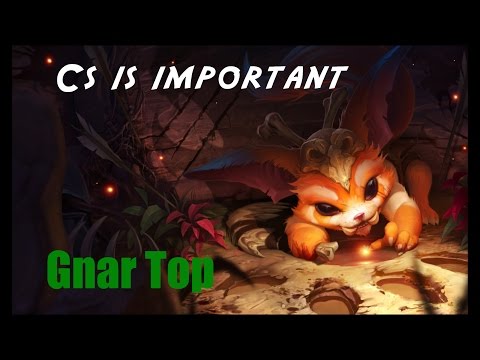 Gnar Top ~ The cs is important, wait graves top?!