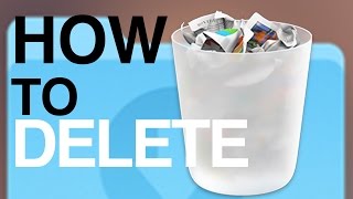 How to Delete files documents from External Harddrive on Mac