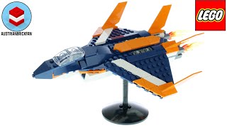 LEGO Creator 31126 Supersonic Jet Speed Build by AustrianLegoFan