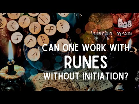 Is It Possible To Work With Runes Without Initiation? (Video)