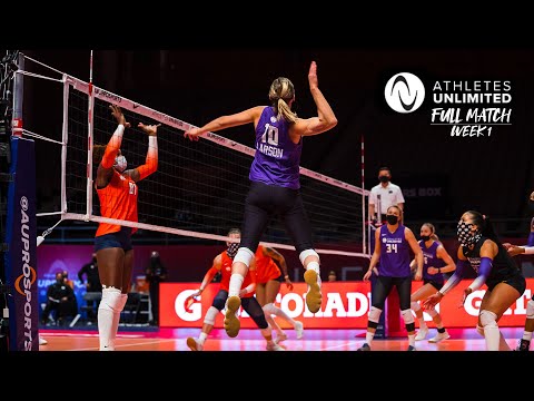 Волейбол Team Sybeldon vs. Team Bastianelli — FULL MATCH Week 1 | Athletes Unlimited Volleyball 2021