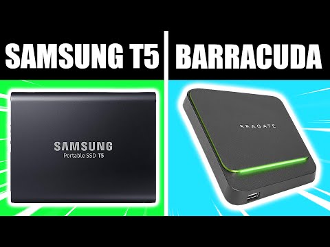 Samsung T5 Portable SSD vs Seagate Barracuda Fast SSD | Which is Better?