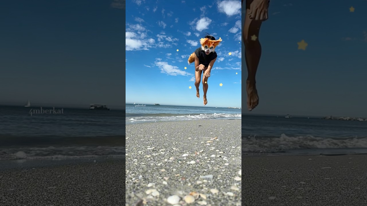 RIPTIDE ! 🐚🦐 [ #therian #quadrobics #therianthropy #furry #beach ]