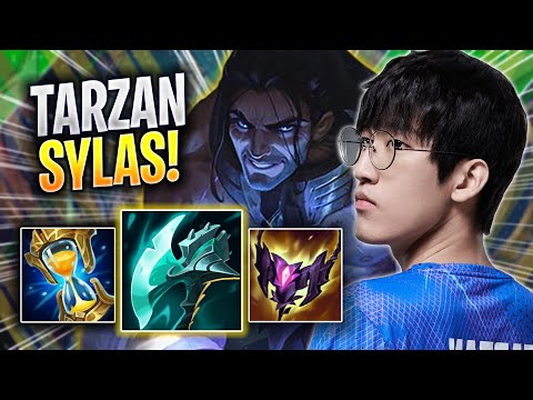 TARZAN IS A BEAST WITH SYLAS! - LNG Tarzan Plays Sylas JUNGLE vs Lee Sin! | Season 2023