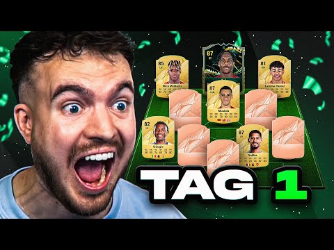 TAG 1! WAS ERREICHT man in FC 25 ohne FC POINTS? 🥼🧐🧪 (Experiment)