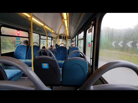 Arriva Midlands Wright Commander 3702 FD52 GGP ***70 WOLVERHAMPTON-CANNOCK***  THRASH