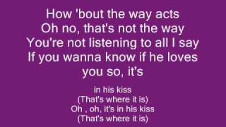 The Shoop Shoop Song (It&#39;s In His Kiss) By, Cher (Lyrics)