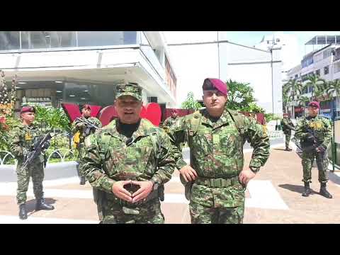 Comandante de la Sexta Brigada, coronel Arnold Esneider Pérez Linares. Tolima7dias