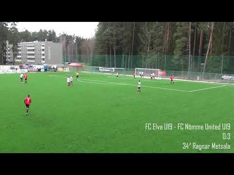 4. voor 2018: U-19 FC Elva - U-19 FC Nõmme United 0:6 (0:3)