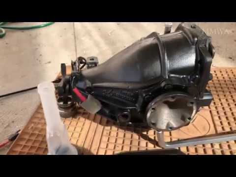 A quick bench test of the W124 differential