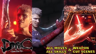 DMC デビルメイクライ 武器取得ムービー & 技集 高画質 1080P 60FPS