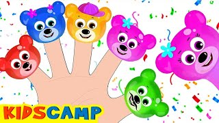 Gummy Bear Finger Family | Songs For Kids By KidsCamp