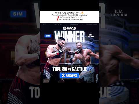 EA Sports UFC 6 Predicts Shocking White House Knockouts! 🎮💥