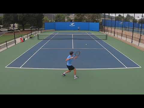Nathaniel Kwederis - Weil Tennis Academy (Drills&Point Play)