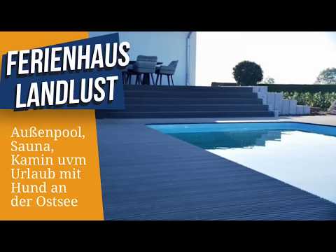 🏖 Ostsee Ferienhaus Landlust mit Außenpool, WLAN, Sauna und Kamin in Tröndel - Hohwachter Bucht