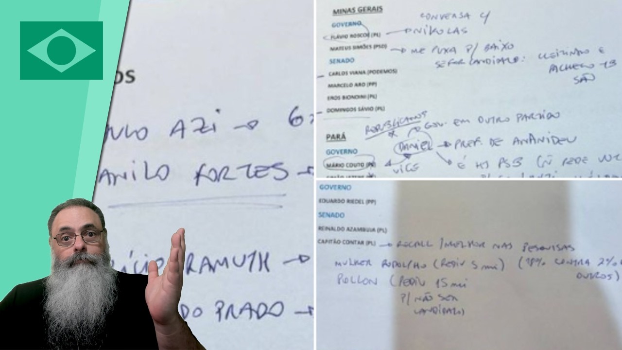 IMPRENSA vaza ANOTAÇÕES ALEATÓRIAS de FLÁVIO: NADA CRÍTICO, mas JOGO será SUJO DAQUI pra FRENTE