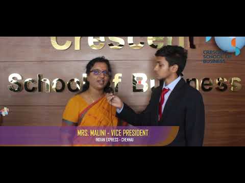 Crescent School of Business Chennai General video thumbnail 6