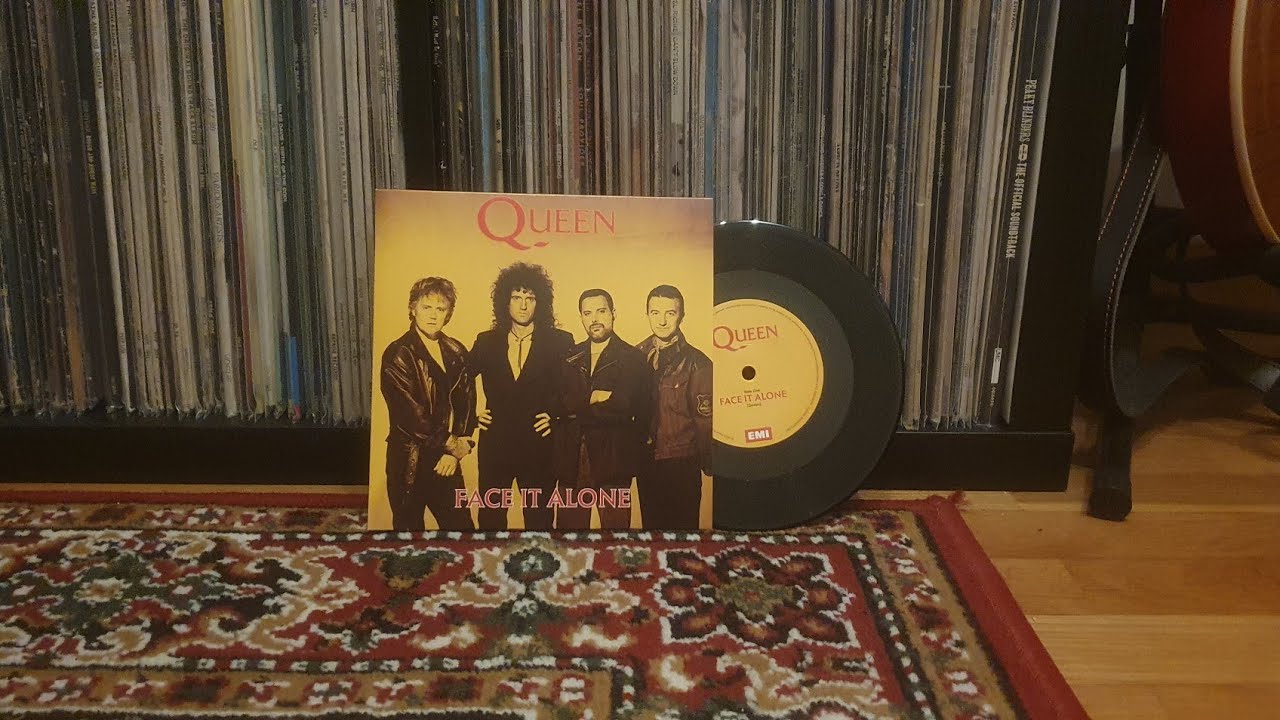 Watch video vinyl 7Single - QUEEN face it alone 2022 Now vinyl 7Single - QUEEN face it alone 2022
