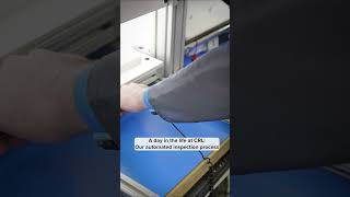 Our Automated Inspection Process #autonomy #quality #inspection #robotics #stereo #camera #shorts