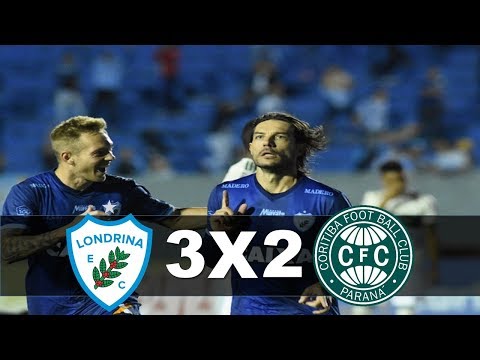 Gols e Melhores Momentos (Completo HD) - Londrina 3 x 2 Coritiba - Campeonato Brasileiro Série B