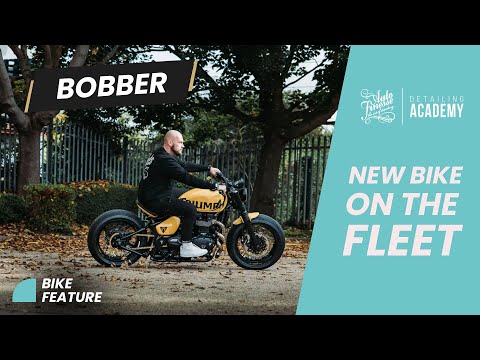 Auto Finesse - Our first motorbike on the fleet