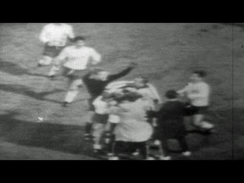 HD Historic Archival Stock Footage - European Cup Soccer 1967