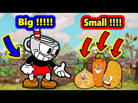 Cuphead But Size Is Broken!!!