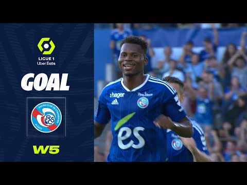 Goal Habib DIALLO (28' - RCSA) RC STRASBOURG ALSACE - FC NANTES (1-1) 22/23