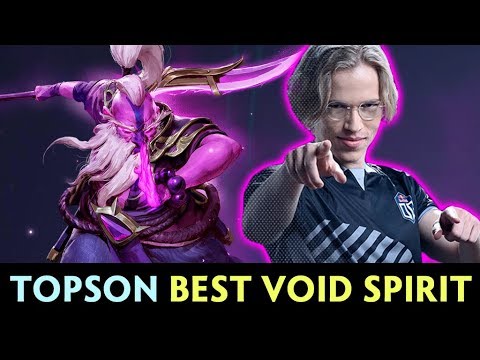Reason he is BEST Void Spirit — Topson SPAMMER