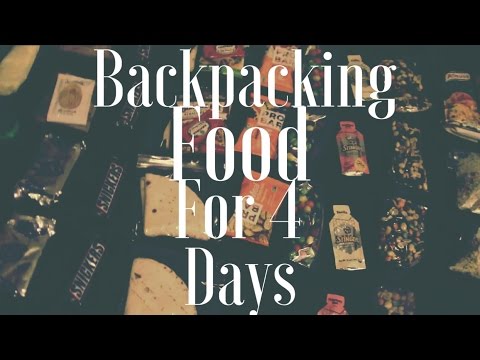 Backpacking Food for 4 Days