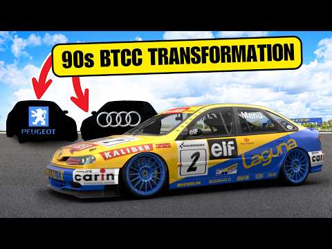 90er BTCC AUDI A4 & PEUGEOT 406 SUPER TOURER: DAS BISHER GRÖSSTE UPDATE