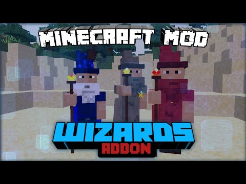 THE KRUZZ - Wizard Minecraft Mod || Minecraft Pe Mod and Addon || by mno